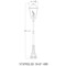 Z-Lite Talbot 4 Light Outdoor Post Mounted Fixture, Oil Rubbed Bronze And Seedy 579PHXLXR-564P-ORB - alternate 6